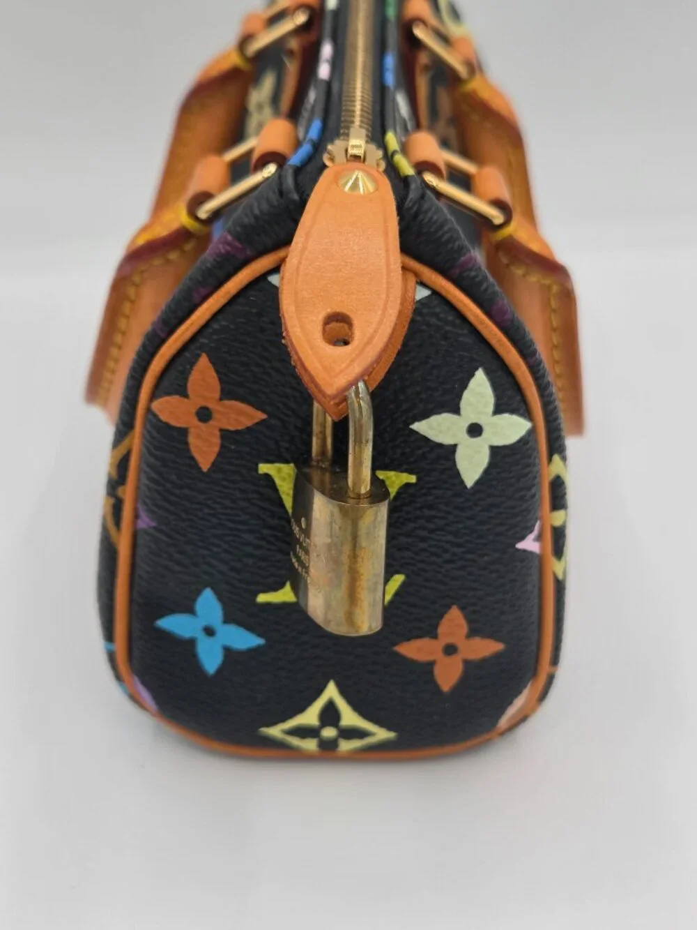 Louis Vuitton Monogram Multicolor Mini Sac HL Speedy – Black | Takashi Murakami